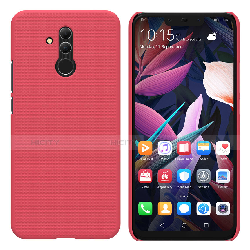 Funda Dura Plastico Rigida Mate para Huawei Maimang 7 Rojo