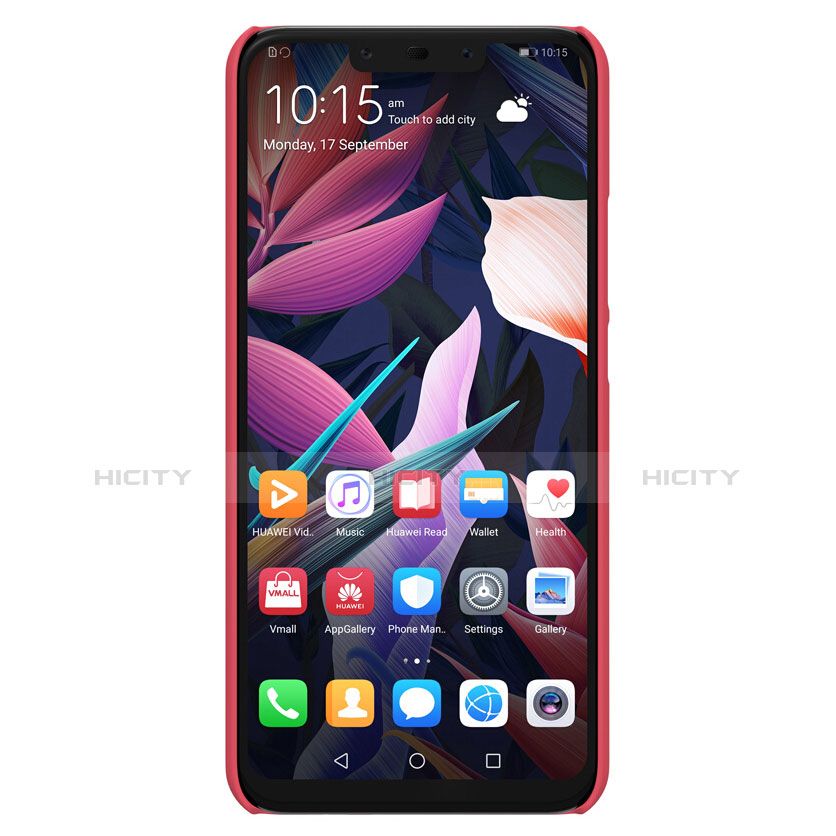 Funda Dura Plastico Rigida Mate para Huawei Maimang 7 Rojo