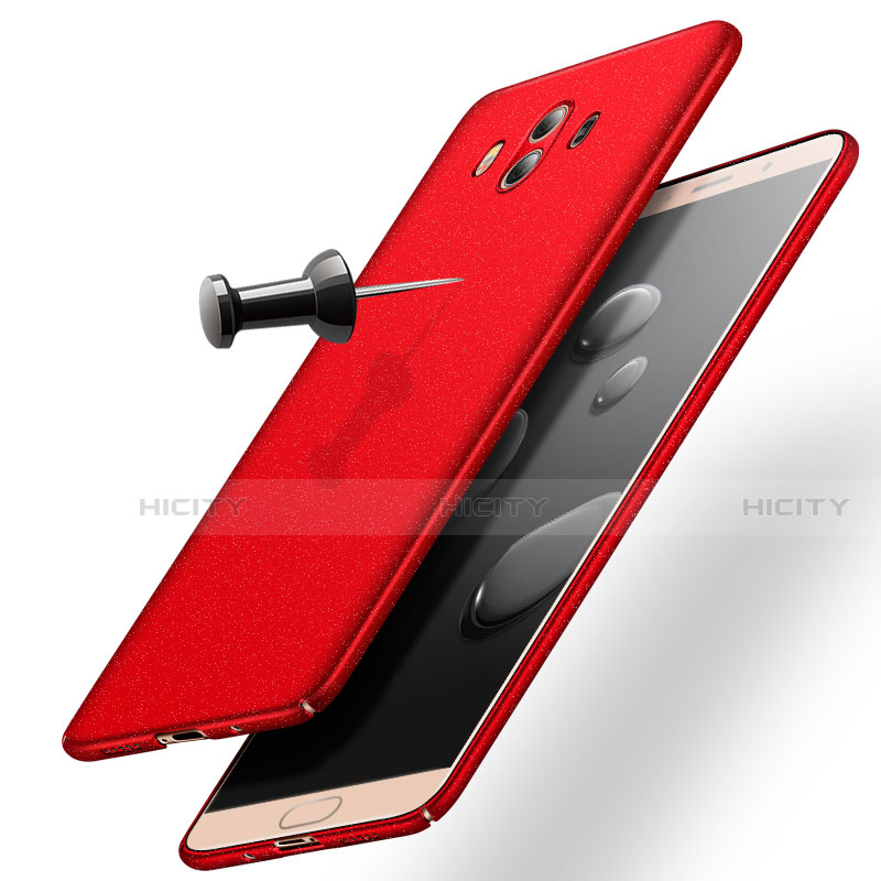 Funda Dura Plastico Rigida Mate para Huawei Mate 10 Rojo