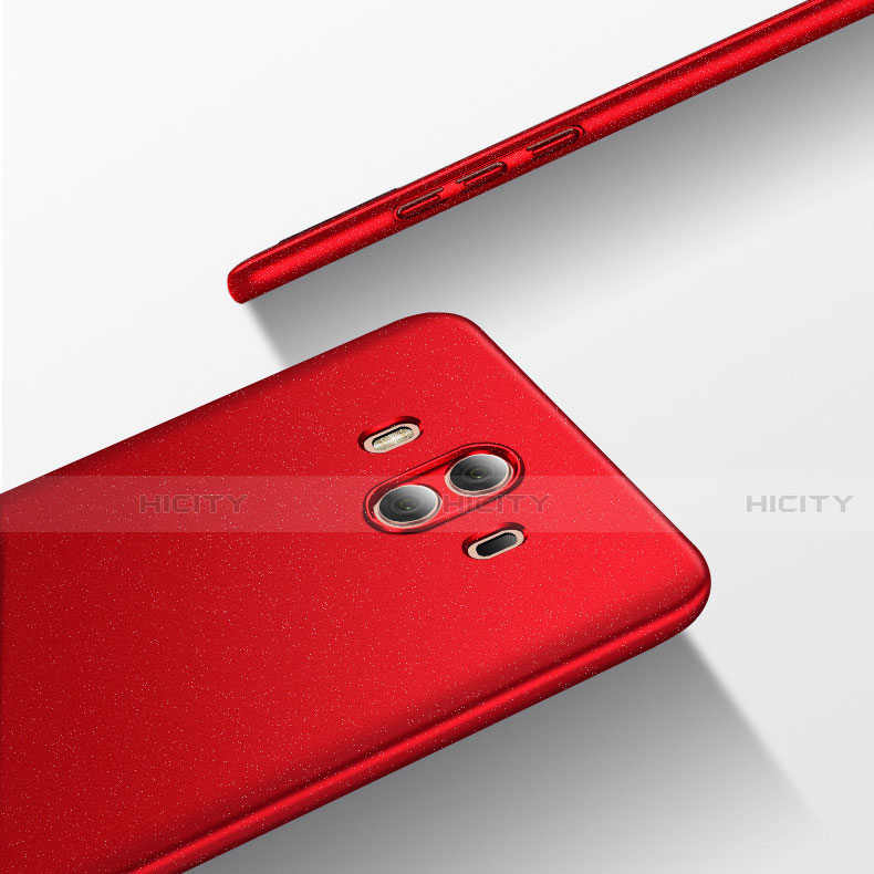 Funda Dura Plastico Rigida Mate para Huawei Mate 10 Rojo