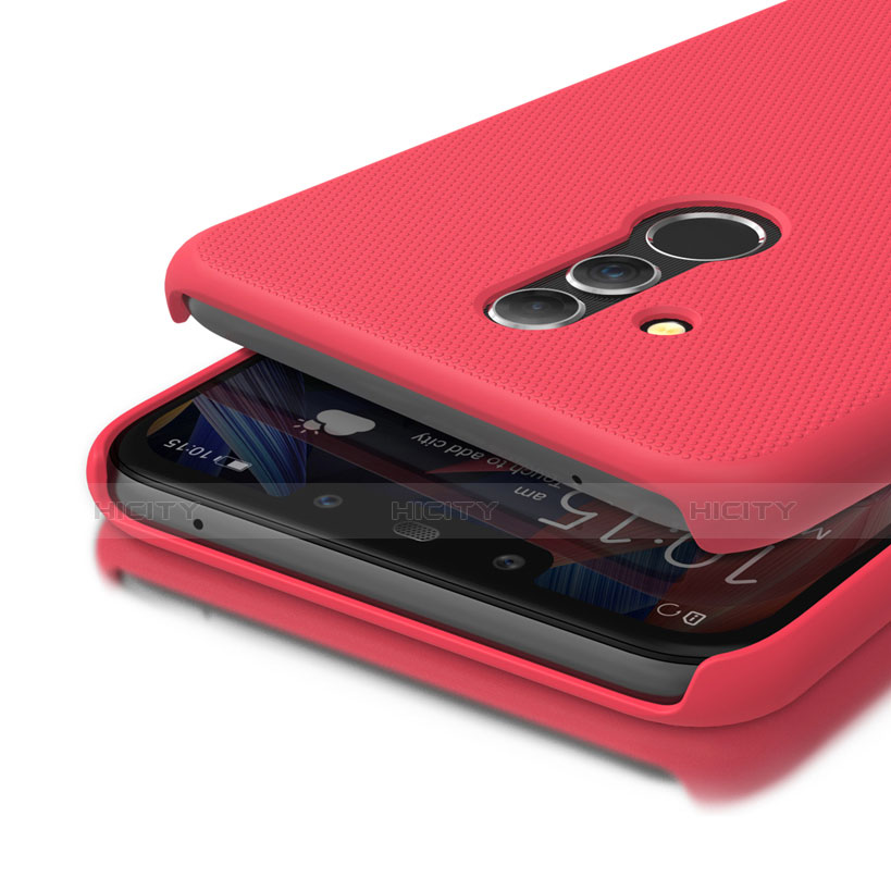 Funda Dura Plastico Rigida Mate para Huawei Mate 20 Lite Rojo