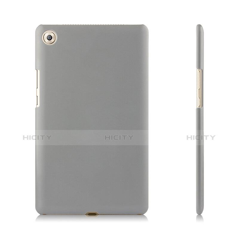 Funda Dura Plastico Rigida Mate para Huawei MediaPad M5 8.4 SHT-AL09 SHT-W09 Gris