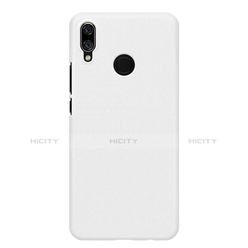 Funda Dura Plastico Rigida Mate para Huawei P Smart+ Plus Blanco