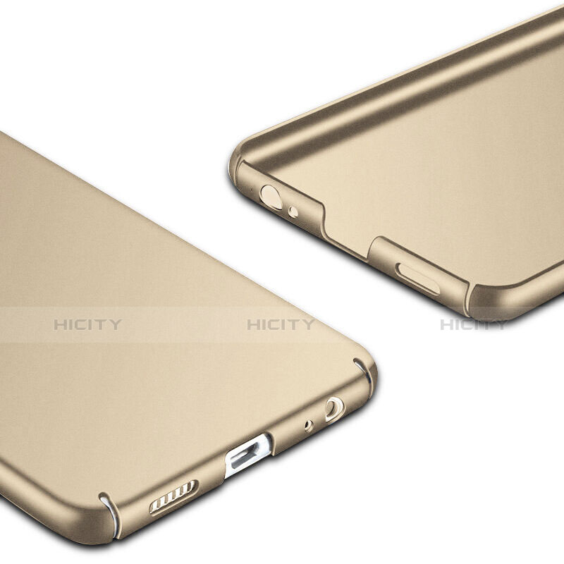 Funda Dura Plastico Rigida Mate para Huawei P10 Oro