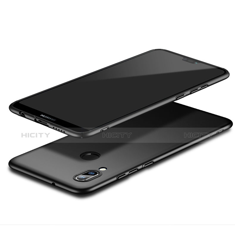 Funda Dura Plastico Rigida Mate para Huawei P20 Lite Negro