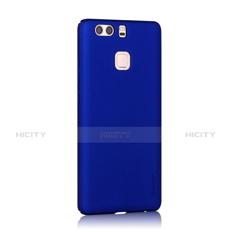 Funda Dura Plastico Rigida Mate para Huawei P9 Plus Azul