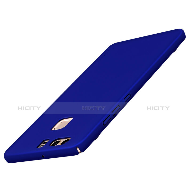 Funda Dura Plastico Rigida Mate para Huawei P9 Plus Azul