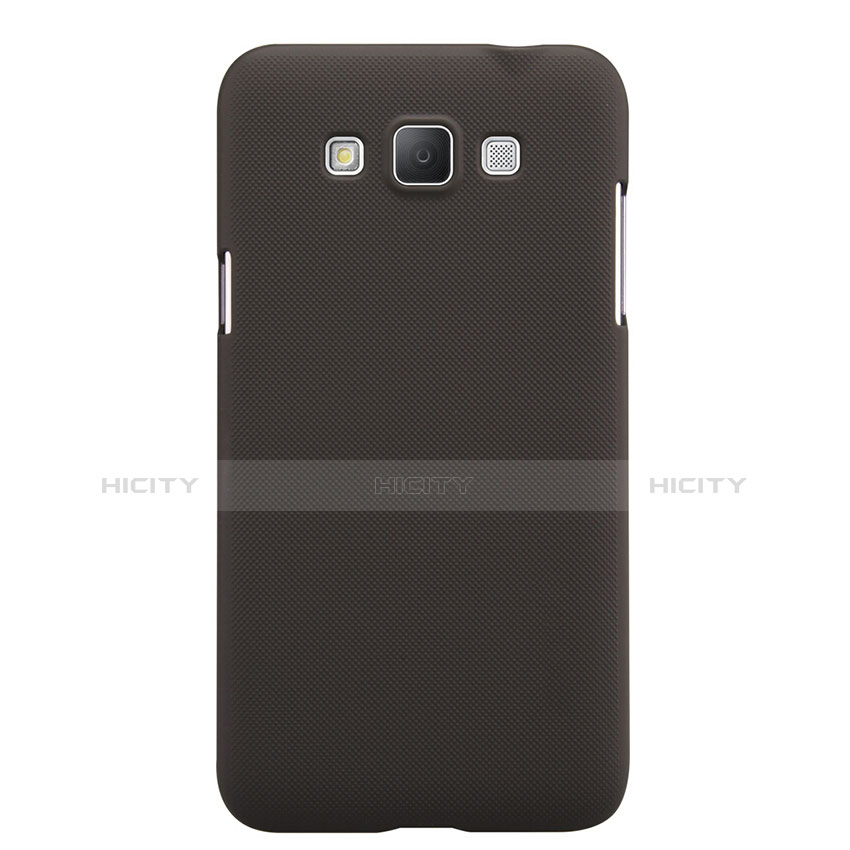 Funda Dura Plastico Rigida Mate para Samsung Galaxy Grand Max SM-G720 Marron