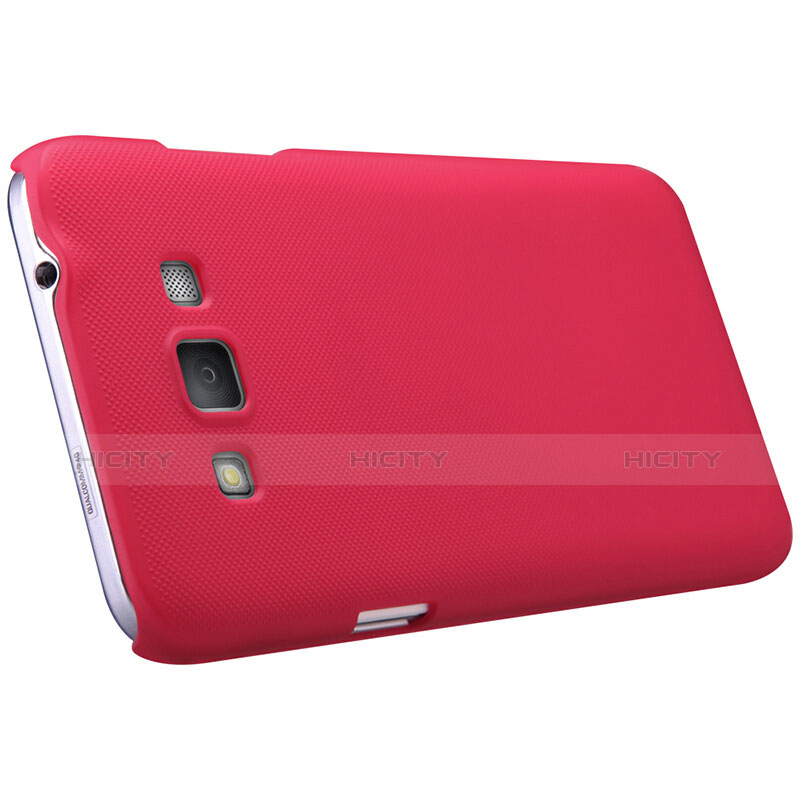 Funda Dura Plastico Rigida Mate para Samsung Galaxy Grand Max SM-G720 Rojo