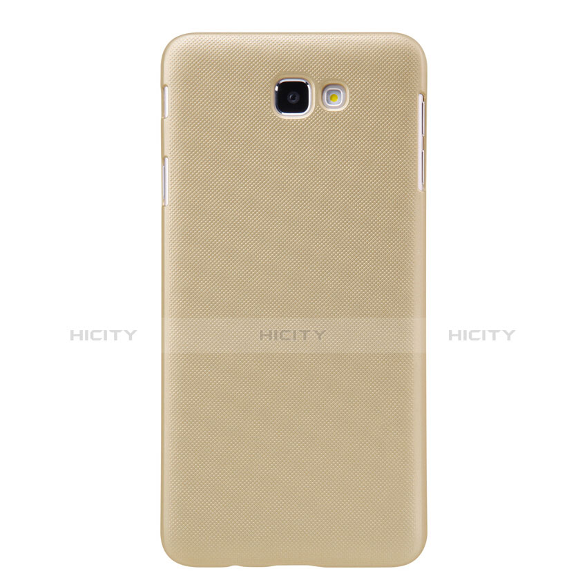 Funda Dura Plastico Rigida Mate para Samsung Galaxy J5 Prime G570F Oro