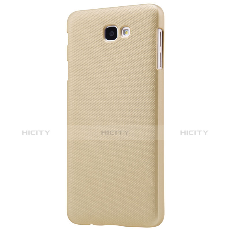 Funda Dura Plastico Rigida Mate para Samsung Galaxy J5 Prime G570F Oro