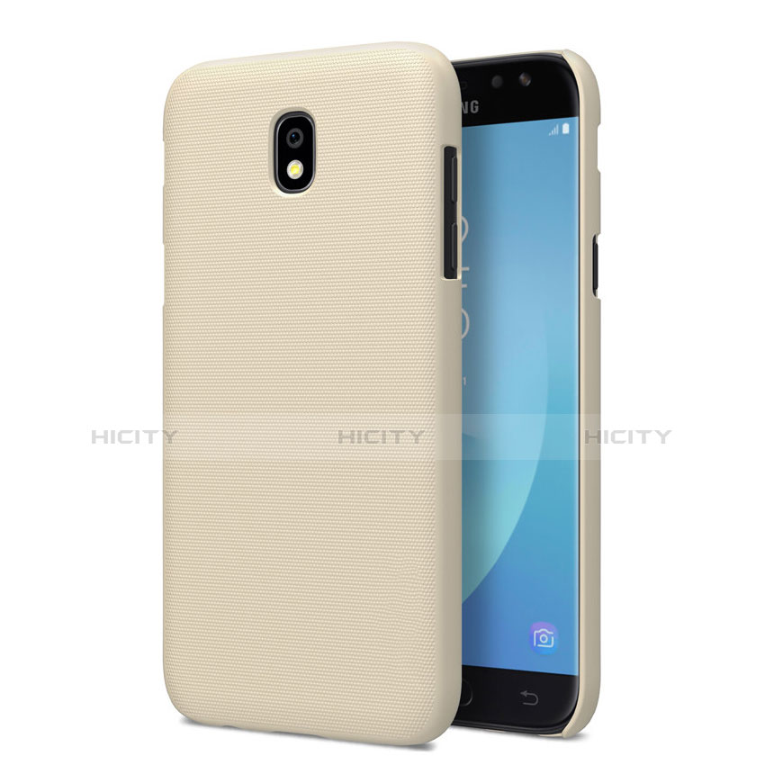 Funda Dura Plastico Rigida Mate para Samsung Galaxy J5 Pro (2017) J530Y Oro