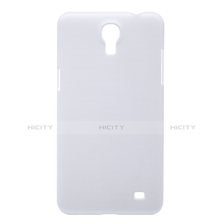 Funda Dura Plastico Rigida Mate para Samsung Galaxy Mega 2 G7508Q Blanco