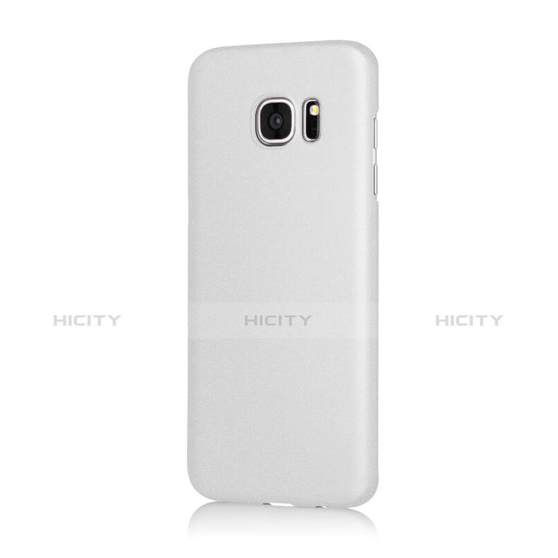 Funda Dura Plastico Rigida Mate para Samsung Galaxy S7 Edge G935F Blanco