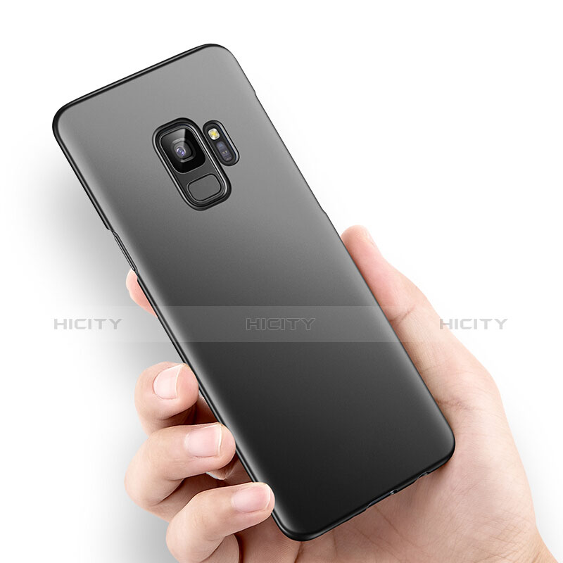 Funda Dura Plastico Rigida Mate para Samsung Galaxy S9 Negro