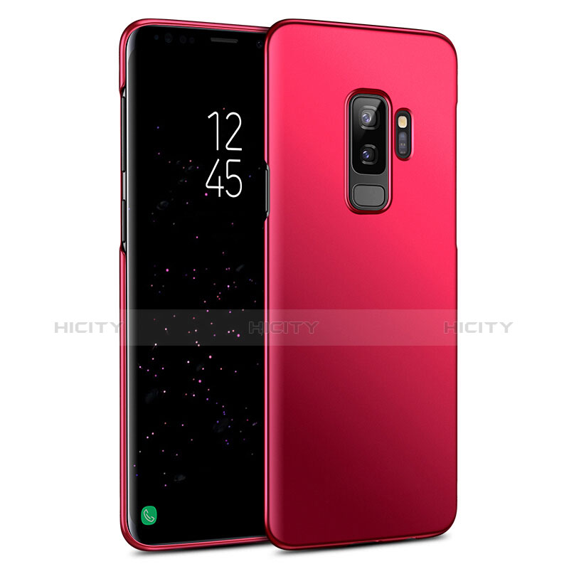 Funda Dura Plastico Rigida Mate para Samsung Galaxy S9 Plus Rojo