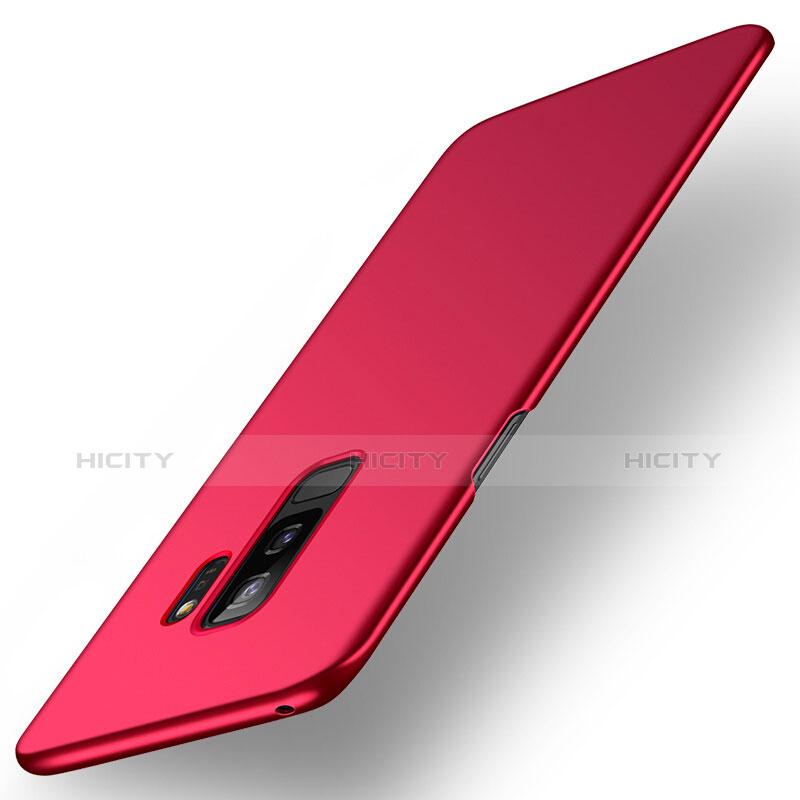 Funda Dura Plastico Rigida Mate para Samsung Galaxy S9 Plus Rojo