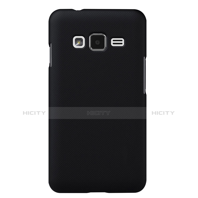 Funda Dura Plastico Rigida Mate para Samsung Z1 Z130H Negro