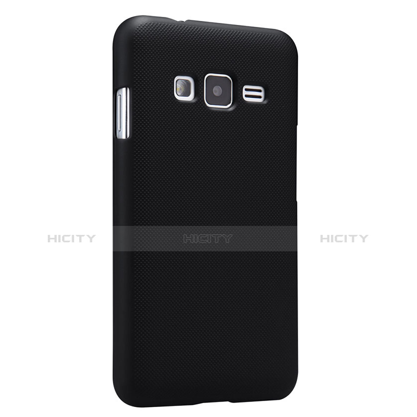 Funda Dura Plastico Rigida Mate para Samsung Z1 Z130H Negro