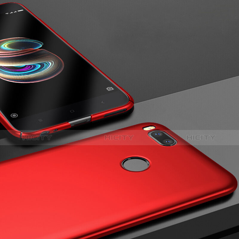 Funda Dura Plastico Rigida Mate para Xiaomi Mi 5X Rojo