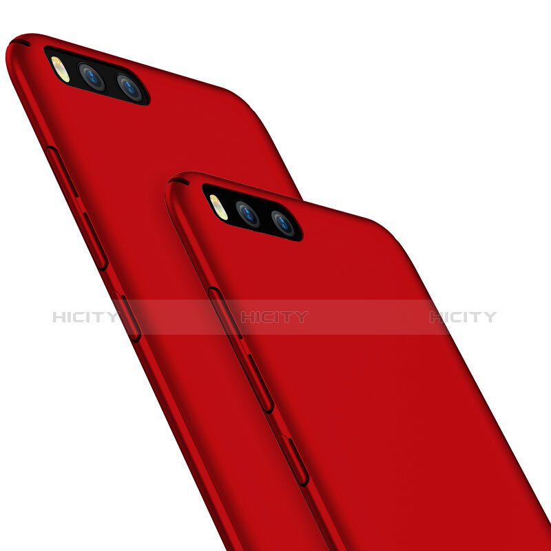 Funda Dura Plastico Rigida Mate para Xiaomi Mi 6 Rojo