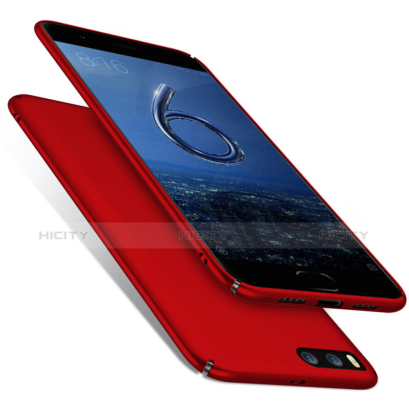 Funda Dura Plastico Rigida Mate para Xiaomi Mi 6 Rojo