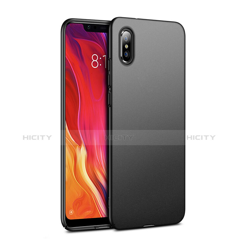 Funda Dura Plastico Rigida Mate para Xiaomi Mi 8 Explorer Negro