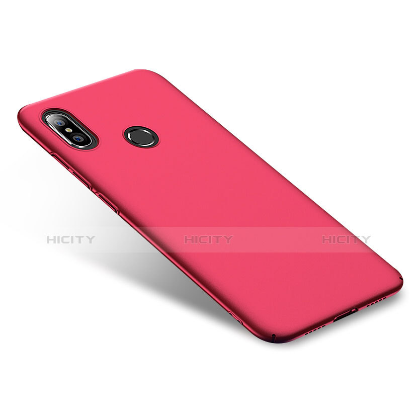 Funda Dura Plastico Rigida Mate para Xiaomi Mi 8 Rojo