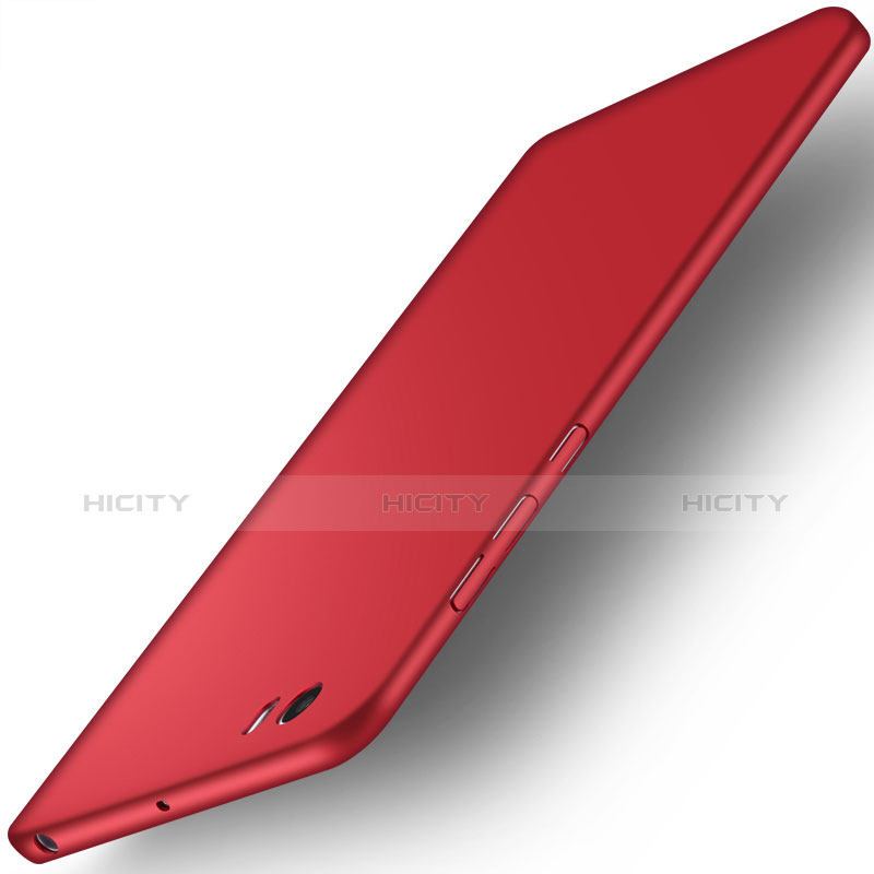 Funda Dura Plastico Rigida Mate para Xiaomi Mi Note Rojo