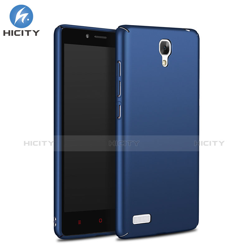 Funda Dura Plastico Rigida Mate para Xiaomi Redmi Note 4G Azul