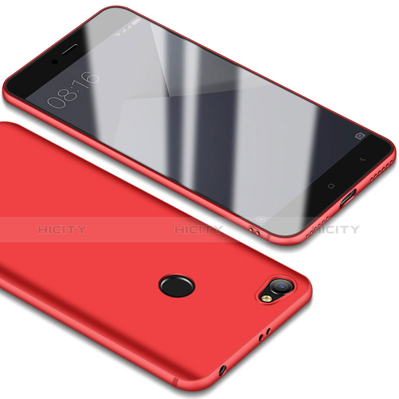 Funda Dura Plastico Rigida Mate para Xiaomi Redmi Y1 Rojo