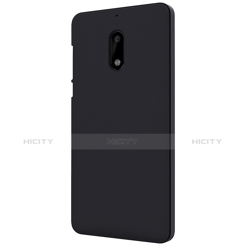 Funda Dura Plastico Rigida Mate R01 para Nokia 6 Negro