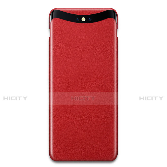 Funda Dura Plastico Rigida Mate Twill para Oppo Find X Super Flash Edition Rojo