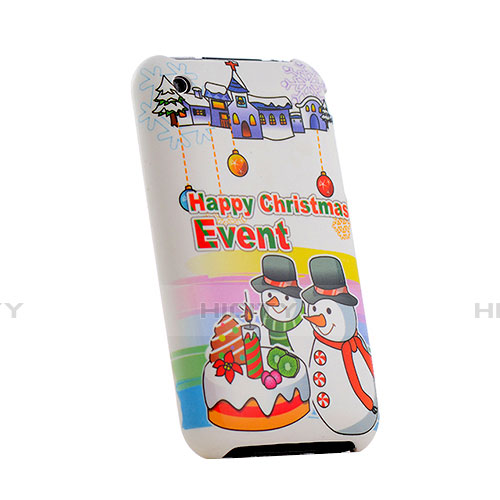 Funda Dura Plastico Rigida Navidad para Apple iPhone 3G 3GS Vistoso