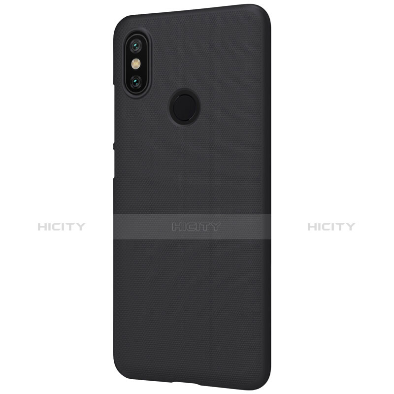 Funda Dura Plastico Rigida Perforada M01 para Xiaomi Mi 6X Negro