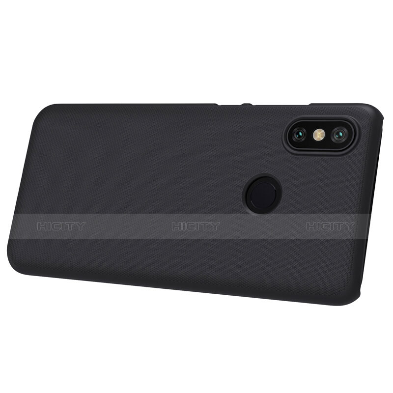 Funda Dura Plastico Rigida Perforada M01 para Xiaomi Mi 6X Negro