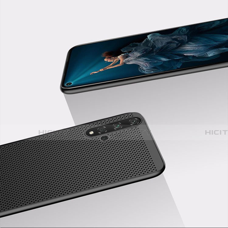 Funda Dura Plastico Rigida Perforada para Huawei Honor 20S Negro