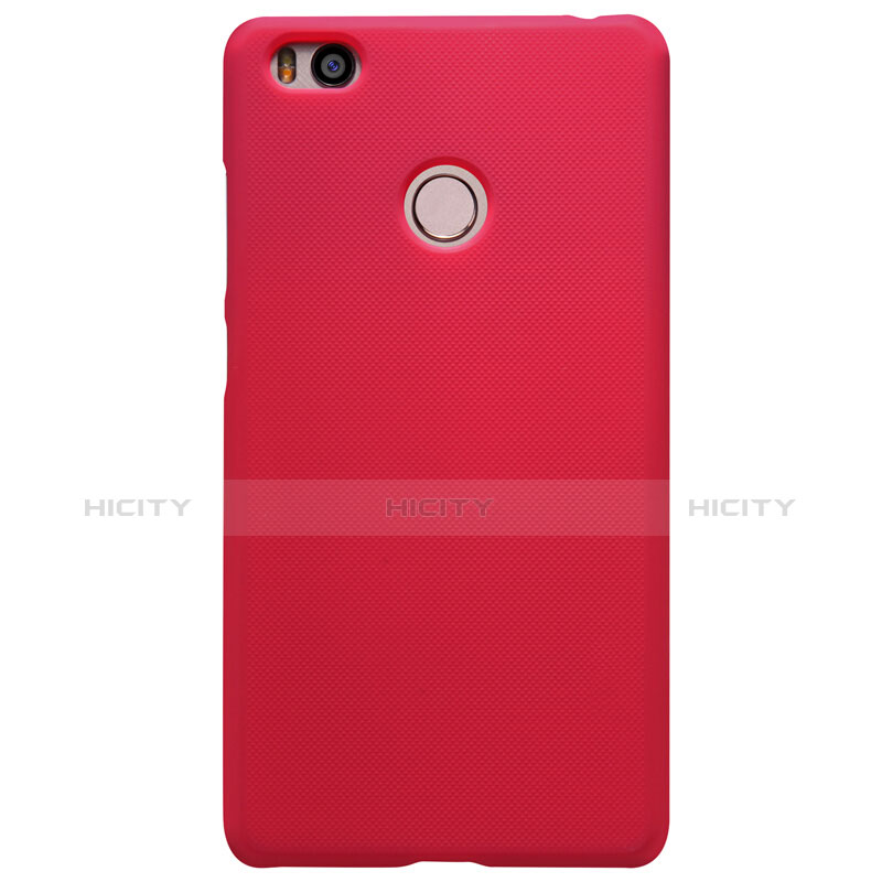 Funda Dura Plastico Rigida Perforada para Xiaomi Mi 4S Rojo