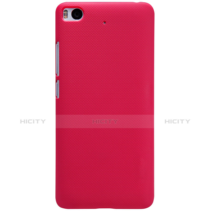 Funda Dura Plastico Rigida Perforada para Xiaomi Mi 5S 4G Rojo