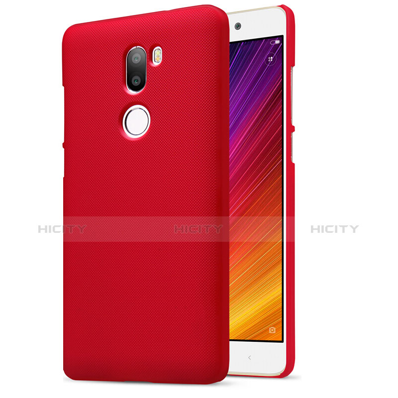 Funda Dura Plastico Rigida Perforada para Xiaomi Mi 5S Plus Rojo