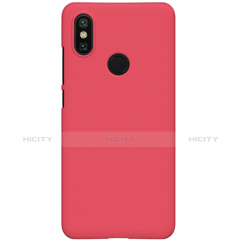 Funda Dura Plastico Rigida Perforada para Xiaomi Mi 6X Rojo