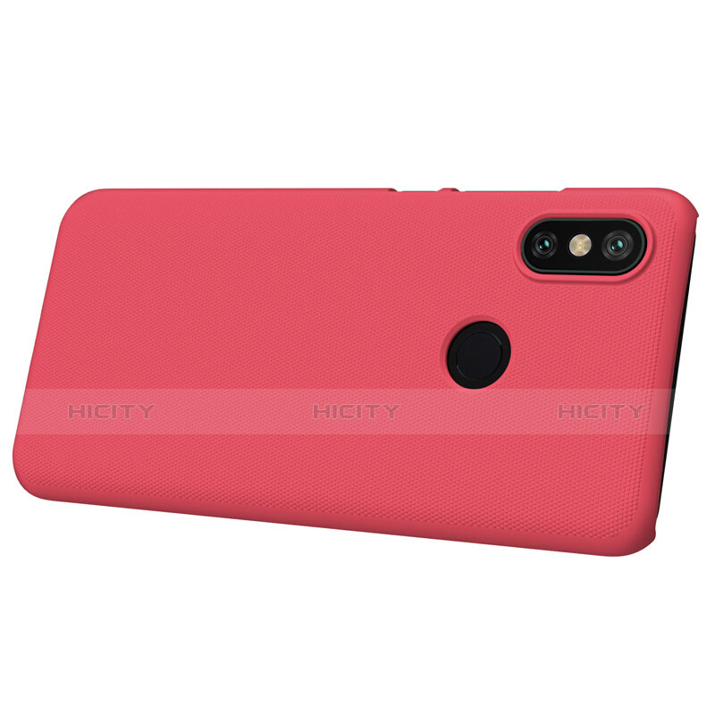 Funda Dura Plastico Rigida Perforada para Xiaomi Mi 6X Rojo