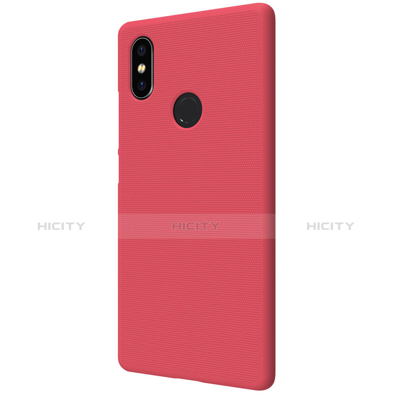 Funda Dura Plastico Rigida Perforada para Xiaomi Mi 8 SE Rojo