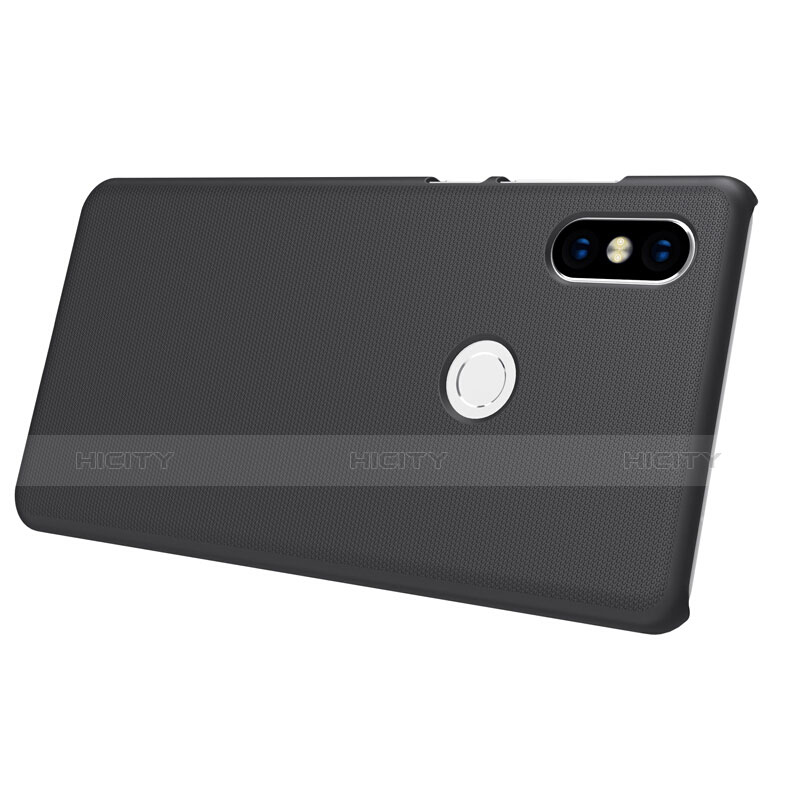 Funda Dura Plastico Rigida Perforada para Xiaomi Mi Mix 2S Negro