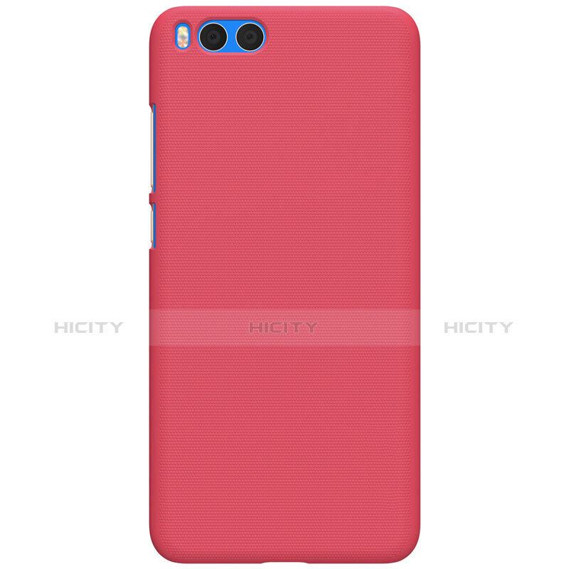 Funda Dura Plastico Rigida Perforada para Xiaomi Mi Note 3 Rojo