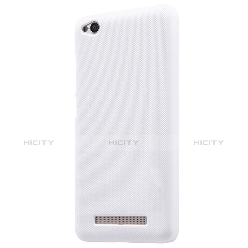 Funda Dura Plastico Rigida Perforada para Xiaomi Redmi 4A Blanco