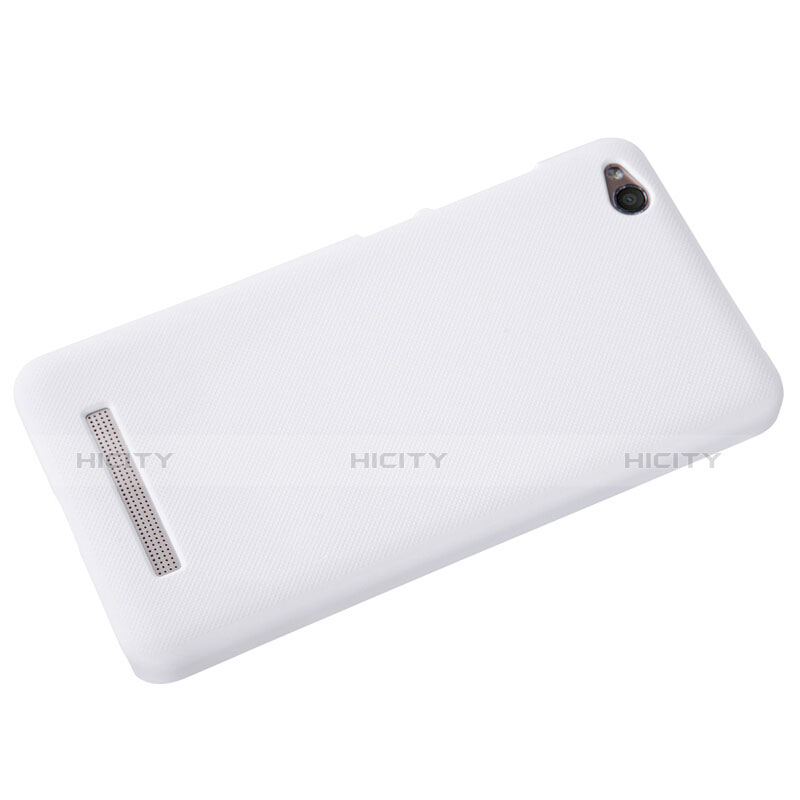 Funda Dura Plastico Rigida Perforada para Xiaomi Redmi 4A Blanco