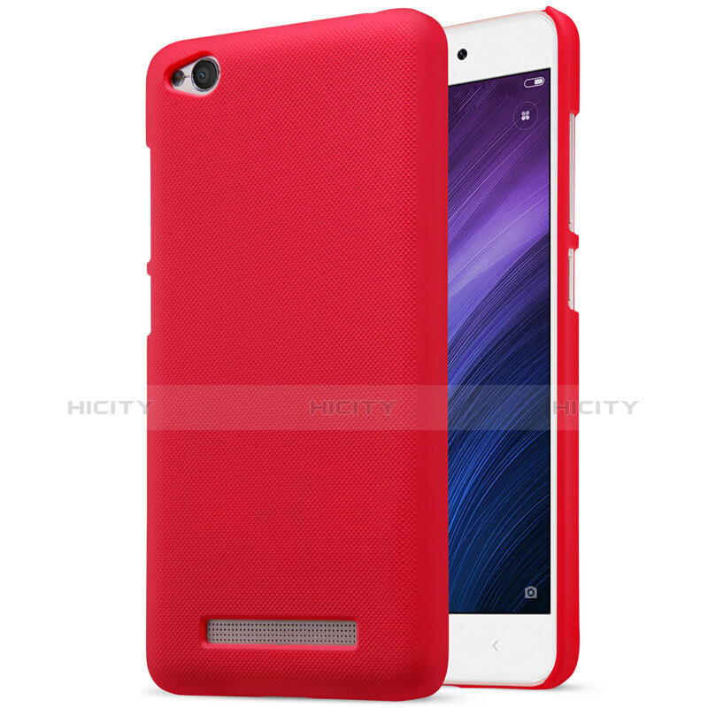 Funda Dura Plastico Rigida Perforada para Xiaomi Redmi 4A Rojo