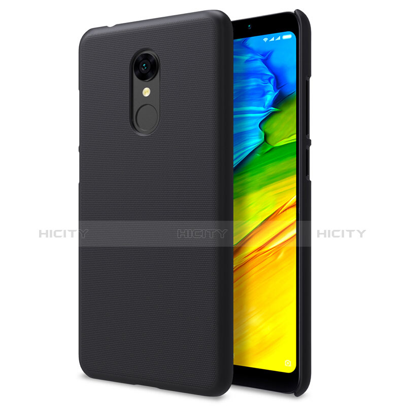 Funda Dura Plastico Rigida Perforada para Xiaomi Redmi 5 Negro