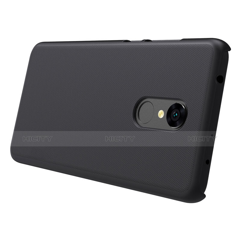 Funda Dura Plastico Rigida Perforada para Xiaomi Redmi 5 Negro